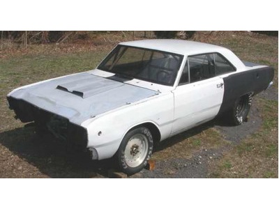 1968 Dodge Dart rolling race car chassis