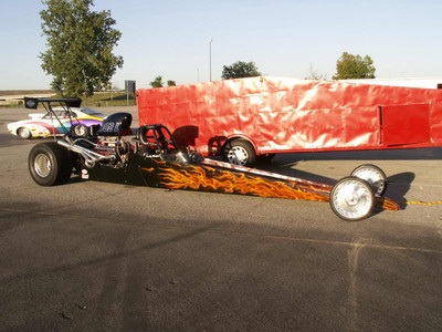 Mark Williams 208" Chevy Dragster
