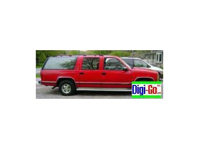 1992 Chevrolet Suburban red