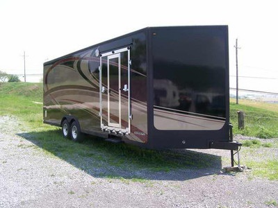 2008 30 Enclosed Race Trailer