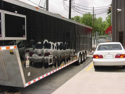 1999 Black 44 Pace American Trailer
