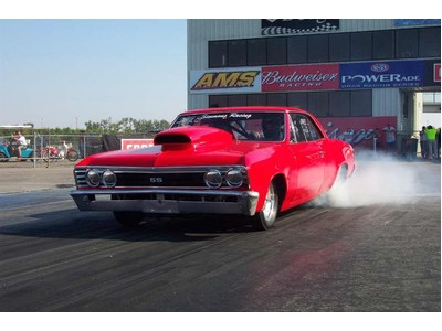 67 Chevelle Rolling - Red, Clean, Ready 