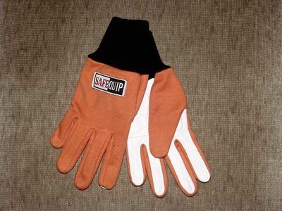Blaze Orange Nomex Worker Gloves