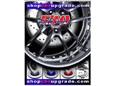 Toyota Drill Slot Brake Rotors Upgrade 