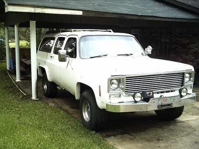 1977, 454 Raised 4X4 Suburban