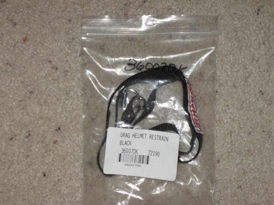 Simpson Black Helmet Restraint NEW