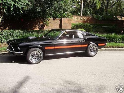 1969 Ford Mustang Mach 1, R code Ram Air