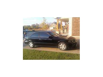 1997 Black Honda Civic Coupe EX Manual