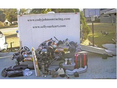 Two Arrow Karts, Motors,lots of parts