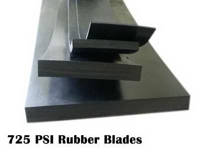 Rubber Cal 725 psi Rubber Snowplow Blade