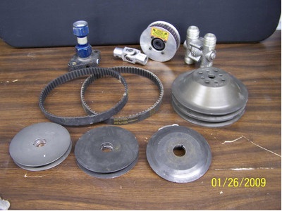 Pulleys and Misc. parts