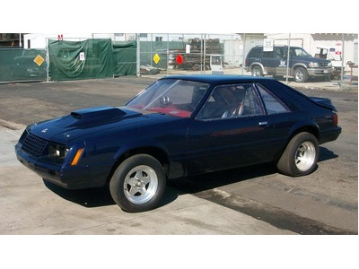 84 Ford Mustang LX Racecar bracket drag 