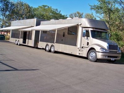 2007 Freightliner Columbia/Elite Trailer