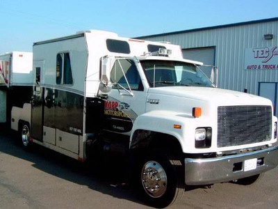 1991 Chevy Kodiak 4500 w/ 46ft Trailer