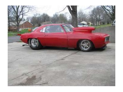 1969 Camaro drag car