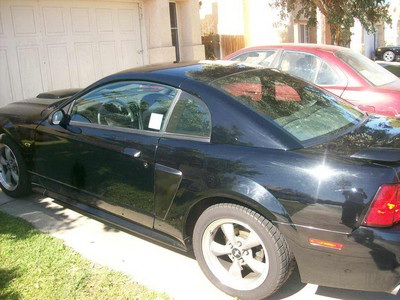 2002 black mustang gt