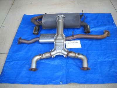 350Z OEM exhaust and sway bars 