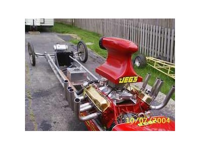 early  front engine dragster