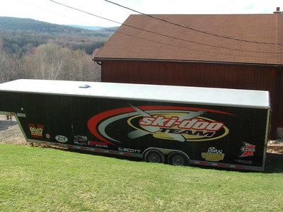 2003- 40 ft Exiss Gooseneck Car Hauler