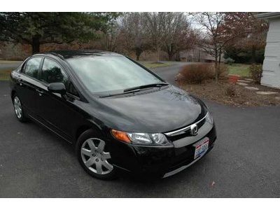Black  2007 Honda Civic