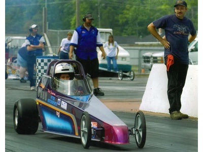 JR Dragster  chrome moly chassis
