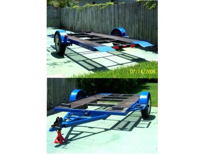 Tilt Car Trailer