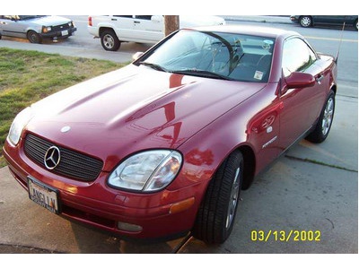 LOW MILEAGE!! 99 SLK230 MBZ ROADSTER
