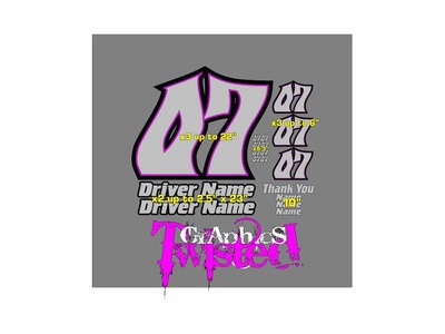 1-2-3 Layer Racecar numbers Race car 