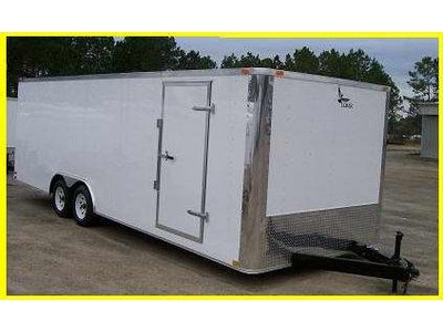 8.5 x 24 Car Hauler Enclosed Cargo 2010