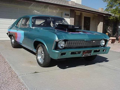 1972 406 ci Chevy Nova