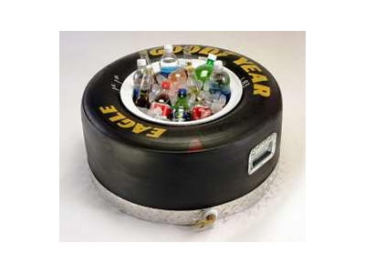 NASCAR Tire Race Cooler