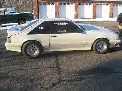 1987 Fox Chassis Mustang Drag Car