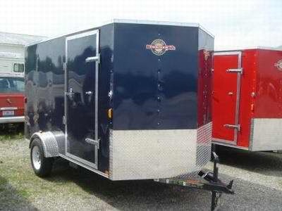 6x12 V-Nose Enclosed Trailer $2899