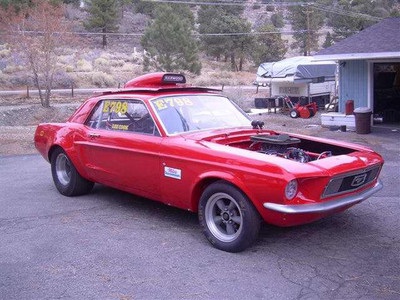 68 Mustang ET Car, Proven winner, 