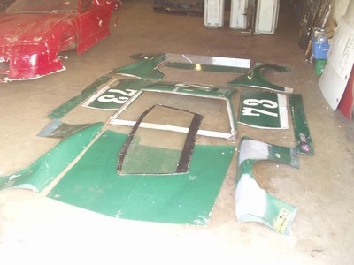 iroc camaro late model race car body