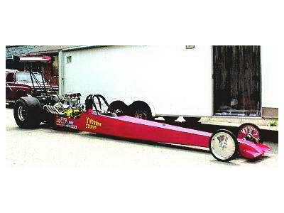 ALCOHOL INJECTED BBC Dragster