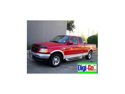 2001 Ford F-150 Lariat Red