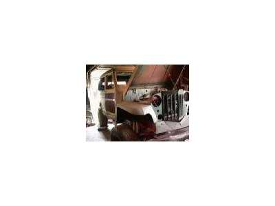 62 Willys Wagon on 74 Chevy frame