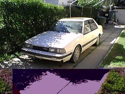 1987 mazda 626 turbo, $1000 or obo.