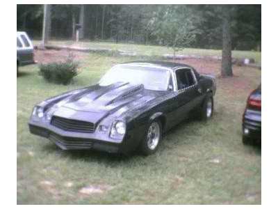 10.5 TTIRE 79 CAMARO DRAG CAR *ROLLING*