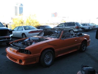 1992 Convertible Mustang Racecar 