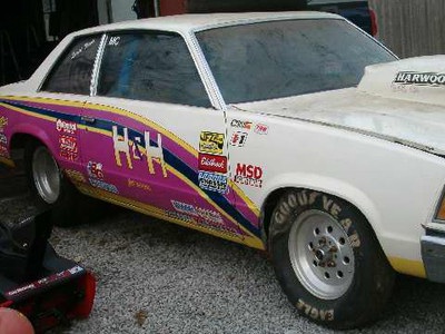 83 Malibu Drag car
