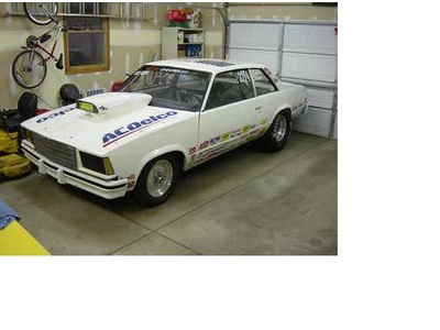 78 Malibu Drag Car S/P S/St T/K, Roller 