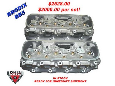 Brodix BB5 Aluminum Cylinder Heads Brand