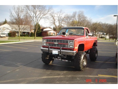 1986 K10 Blazer lifted 11"