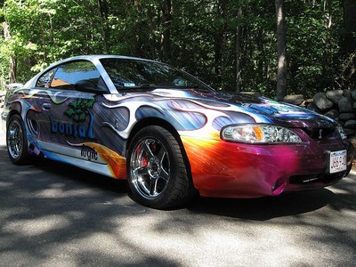 96 Cobra - Custom Airbrushed Road Racer