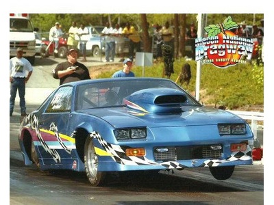 1991 Camaro Race Car with Trailer