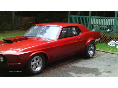 1969 Mustang Drag Car