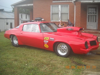 80 E85 Camaro Drag Car
