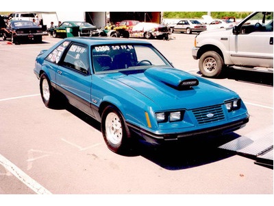 Mustang, 1984, S/P FF B1 Bracket Car 